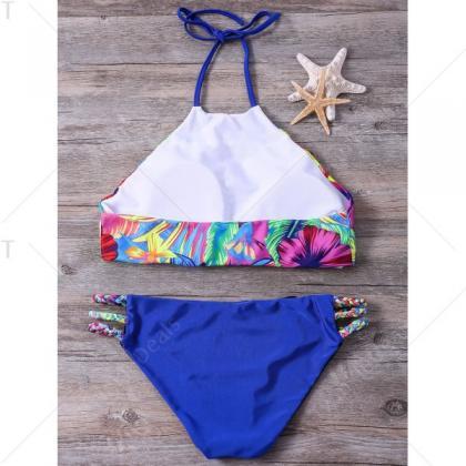Sexy Printing Bikini Swimsuit
