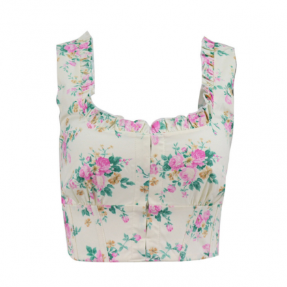 Women's Sexy Fashion Floral Top..