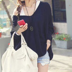 Casual Long-sleeved Sweater Coat Gb11410ht