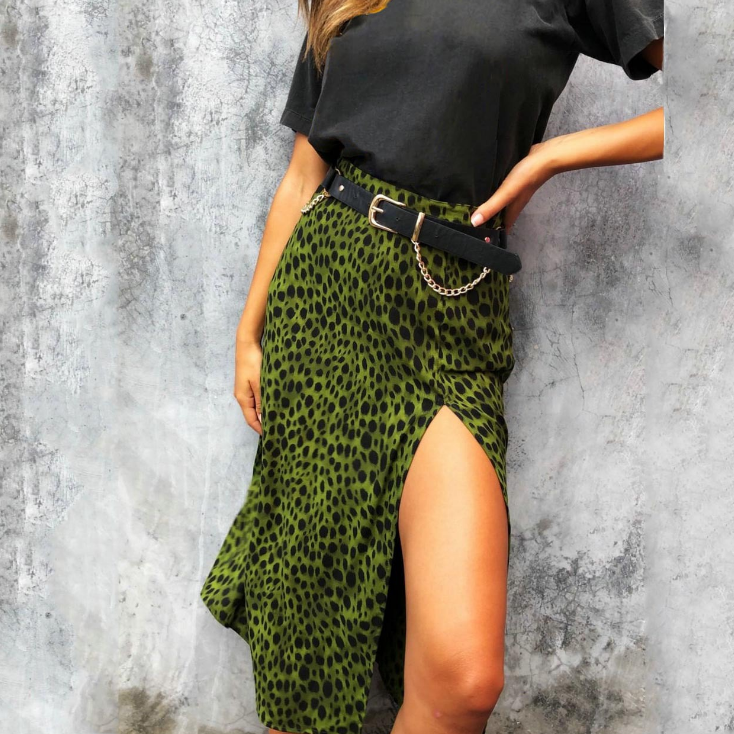 Fashion Sexy Leopard Print Skirt