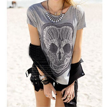 Loose Round Neck T-shirt Vc32614mn