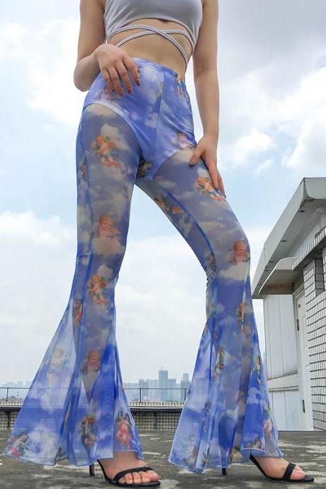 Fashion Sexy Print Pants